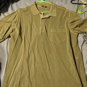 Olive green polo